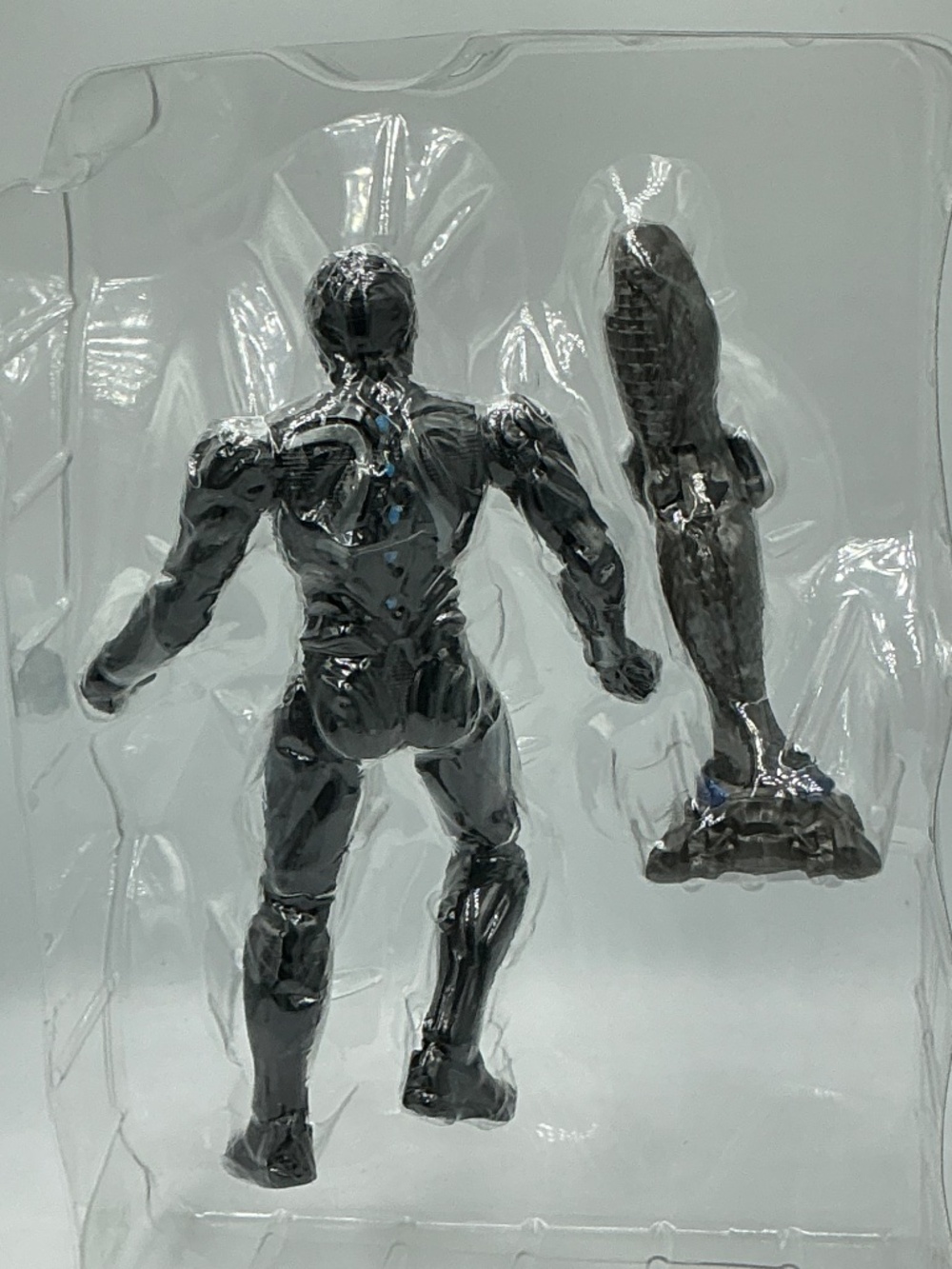 2017 Power Rangers Legacy Collection Black Ranger Movie Action Figure Open Box - Picture 11 of 11
